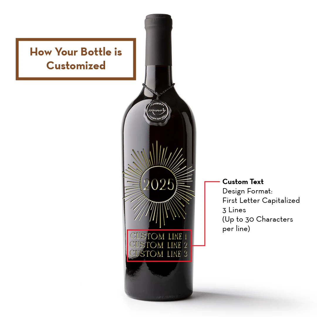 2026 Burst Custom Etched Wine - Image 2