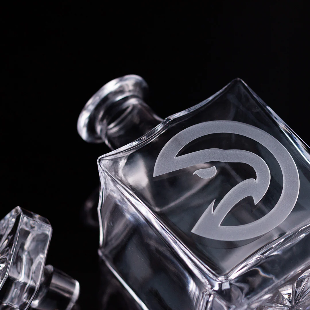Atlanta Hawks Square 1L Decanter - Image 3