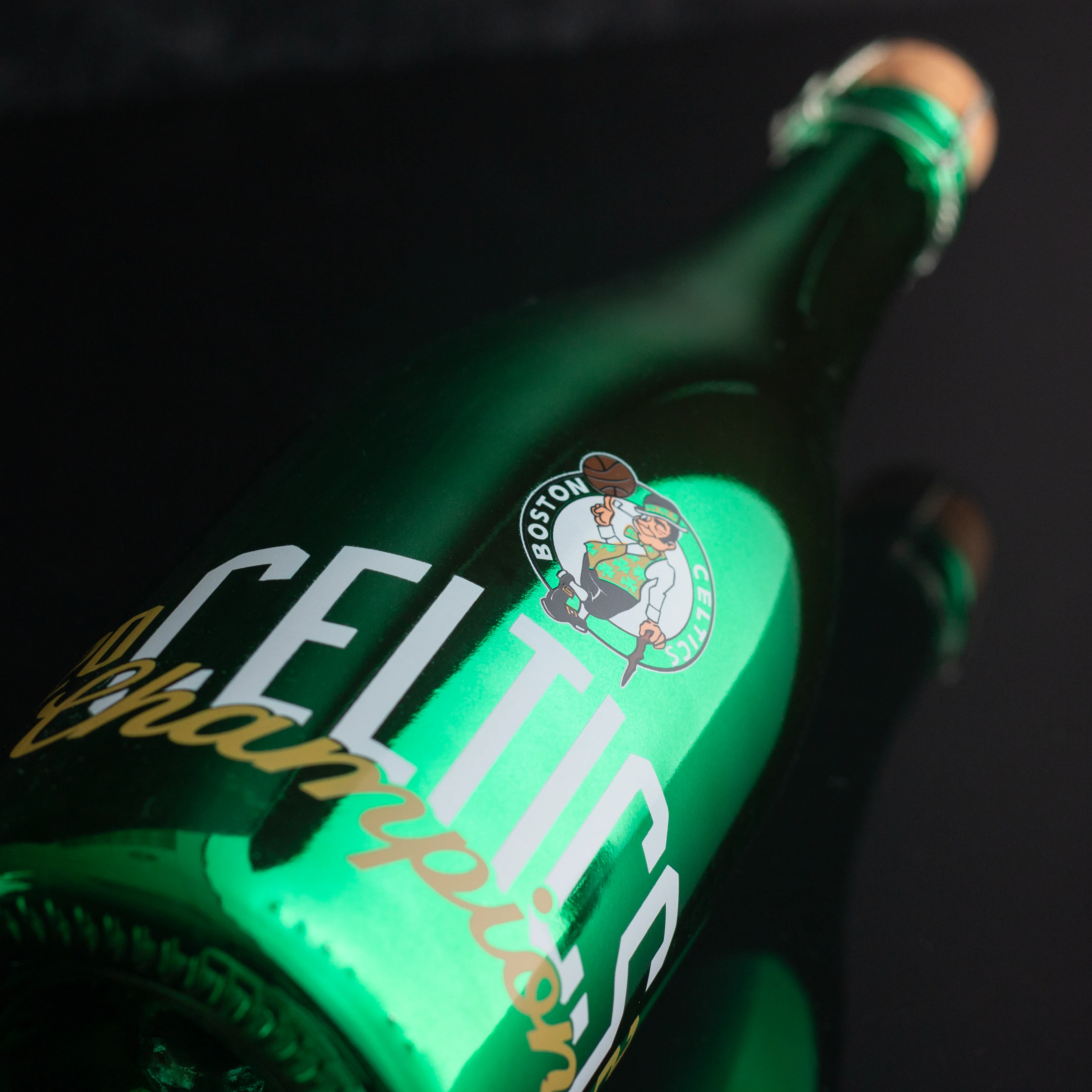Boston Celtics 2024 Champions Metallic Green Bubbly - Image 4