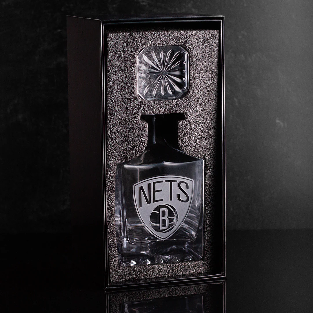 Brooklyn Nets Square 1L Decanter - Image 5
