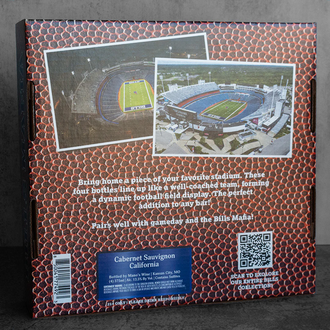 Buffalo Bills 375ml 4 Pack Gift Box - Image 2