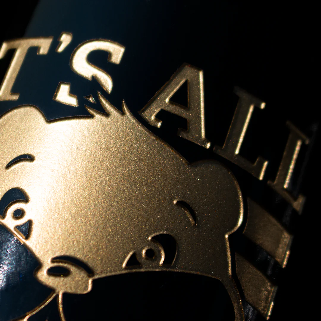 Caddyshack It's All Right Etched Wine - Image 3