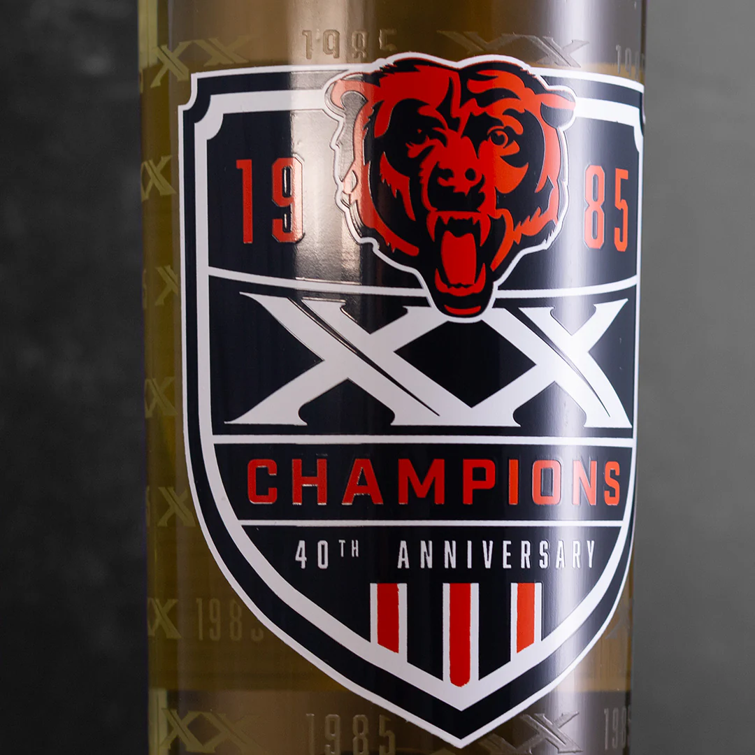 Chicago Bears Championship Anniversary Chardonnay - Image 4