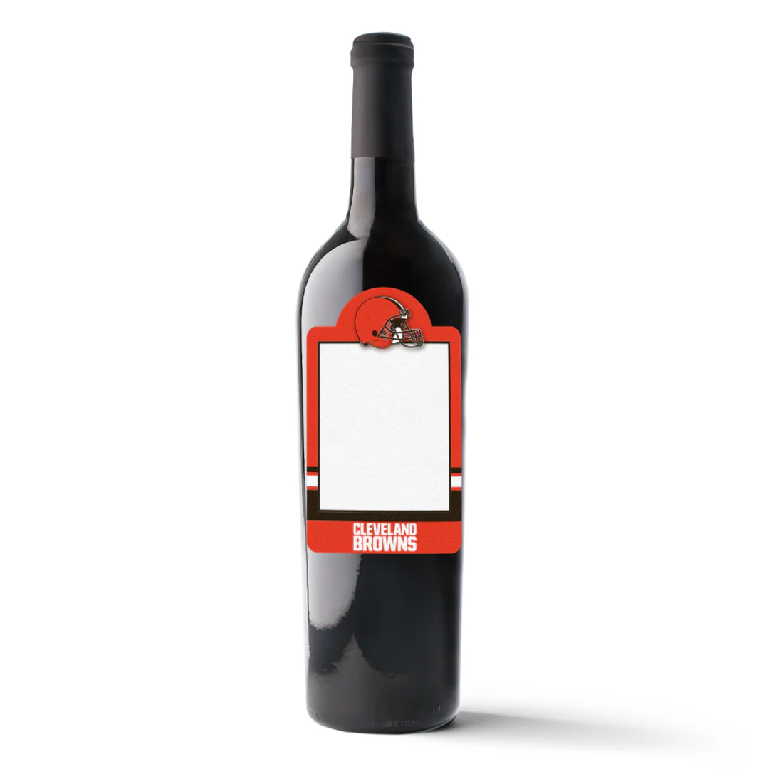 Cleveland Browns Custom Photo Frame Labeled Wine - Image 3