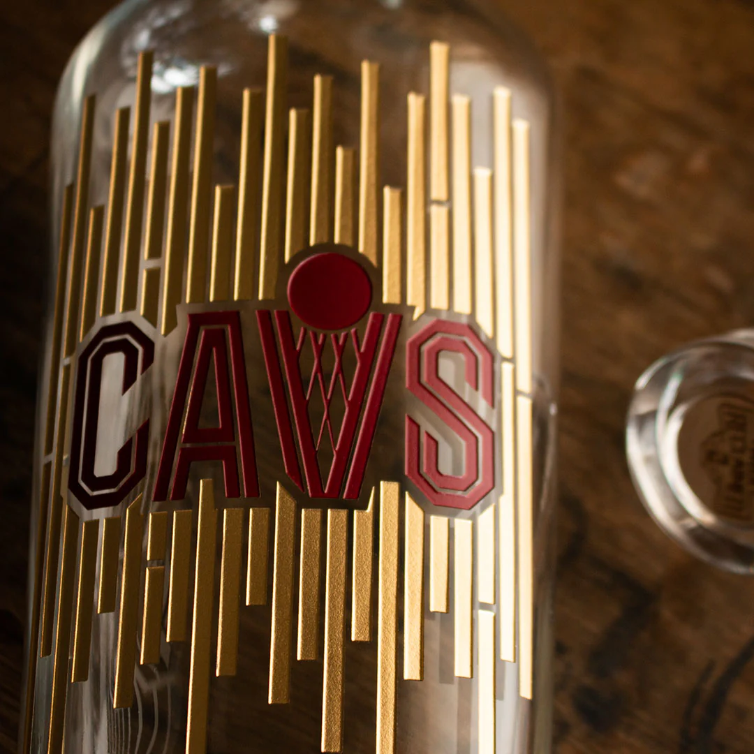 Cleveland Cavaliers Court Decanter - Image 3