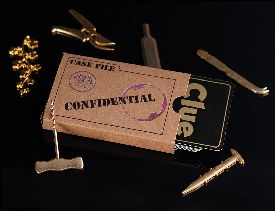 Clue Murder at the Winery Game Set - Image 11