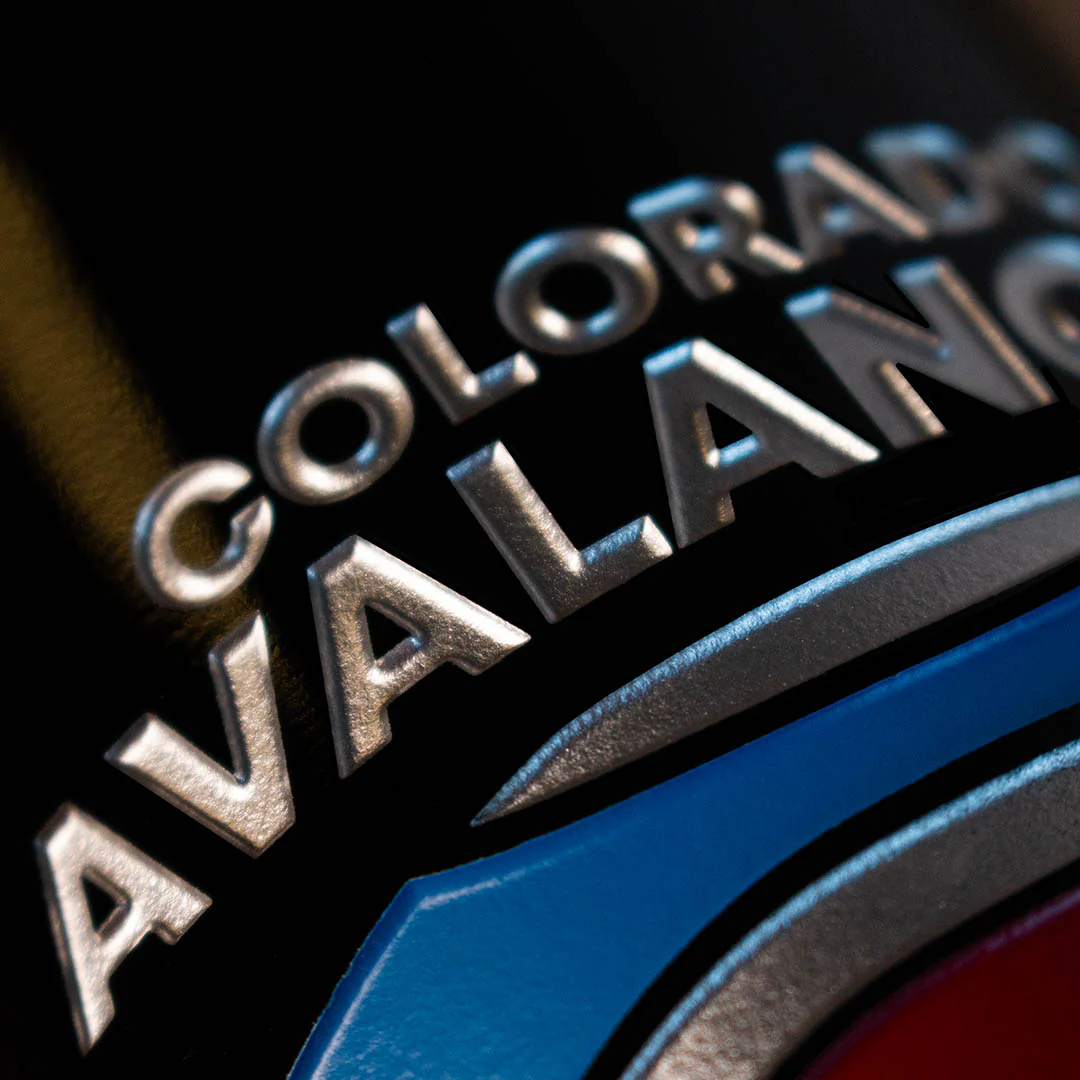 Colorado Avalanche Custom Jersey Etched Wine - Image 6