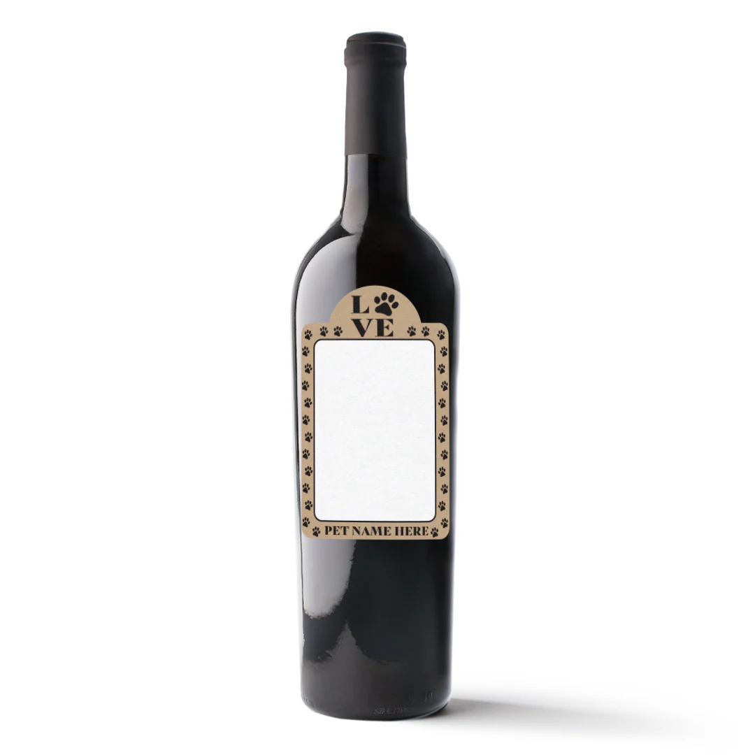 Custom Pet Photo Label Cabernet Sauvignon - Image 4