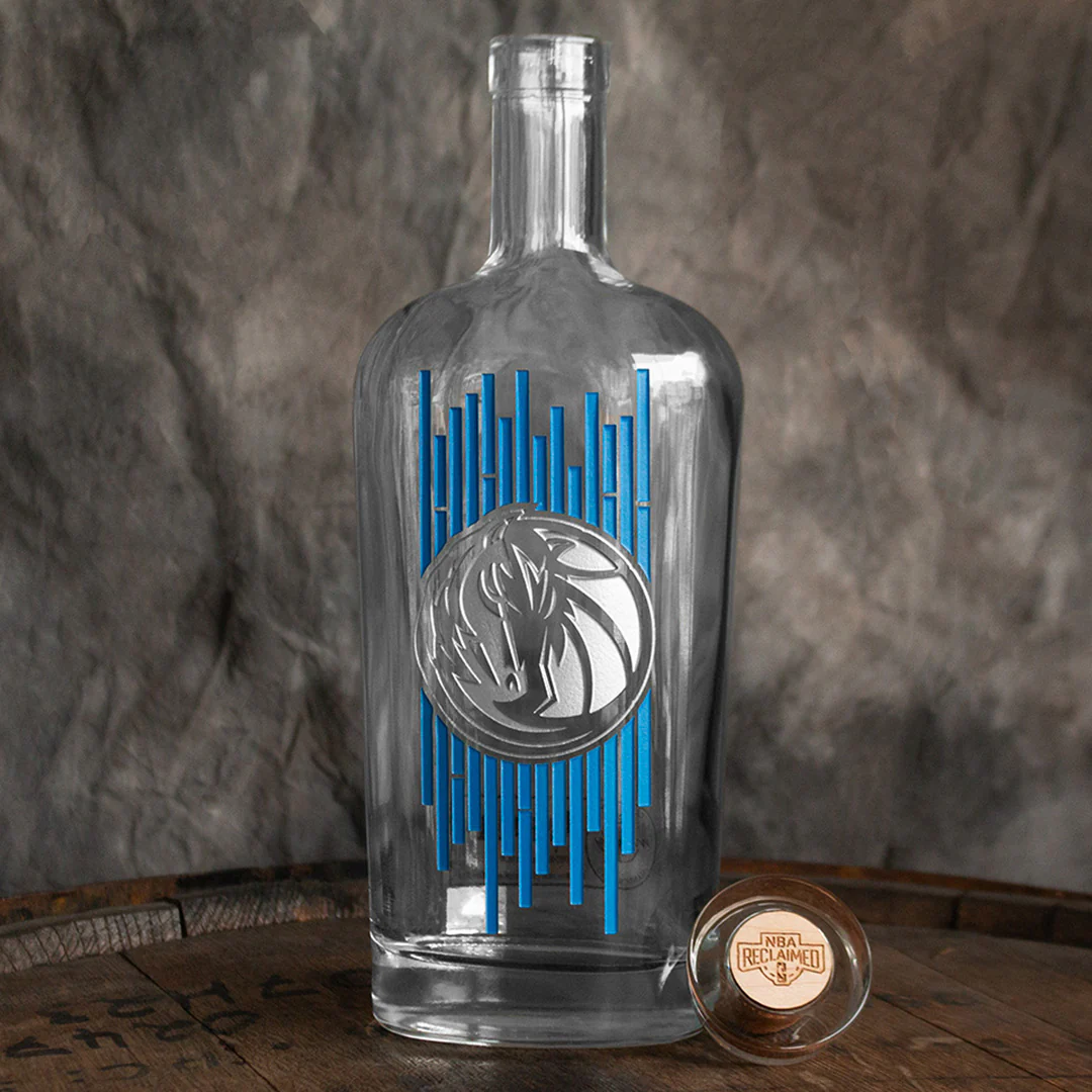 Dallas Mavericks Court Decanter