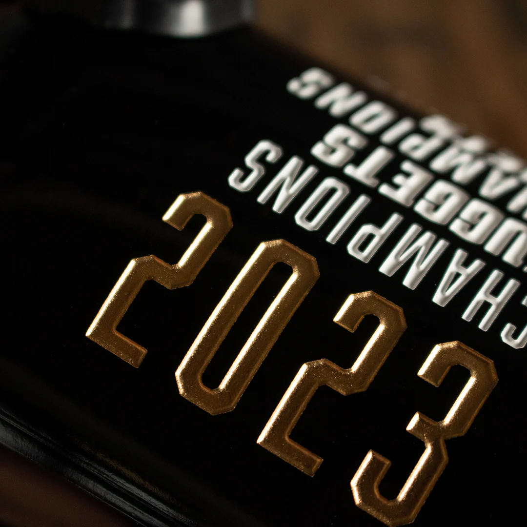 Denver Nuggets 2023 Champions Etched Wine - Image 4