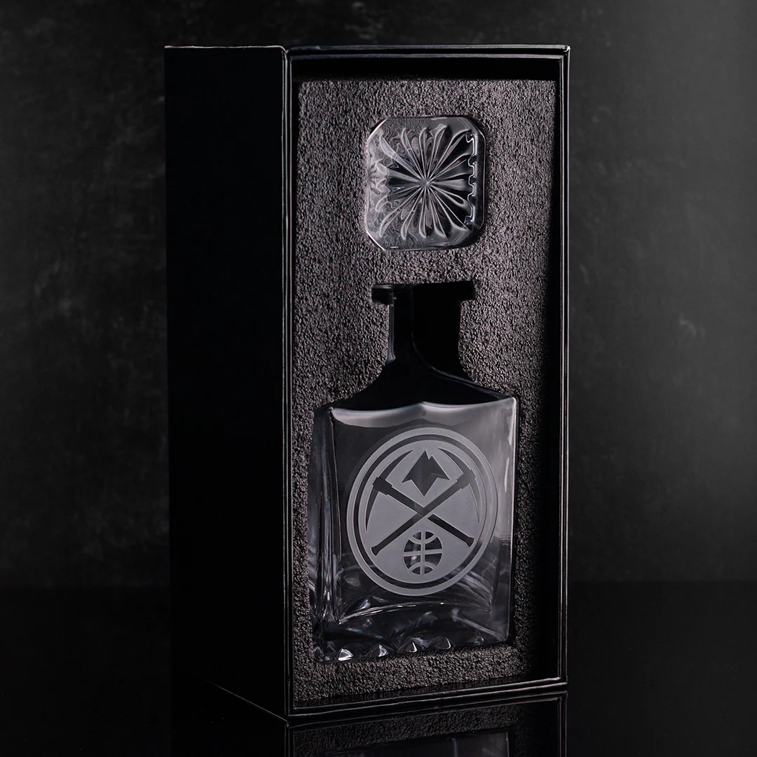 Denver Nuggets Square 1L Decanter - Image 4