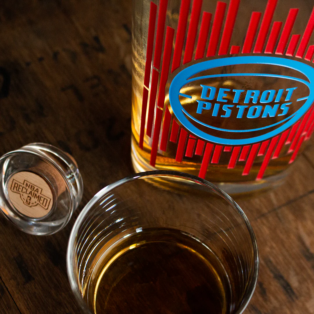 Detroit Pistons Court Decanter - Image 4