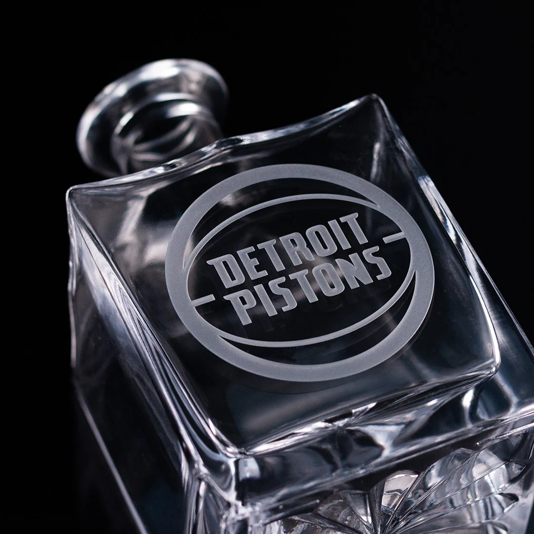 Detroit Pistons Square 1L Decanter - Image 3