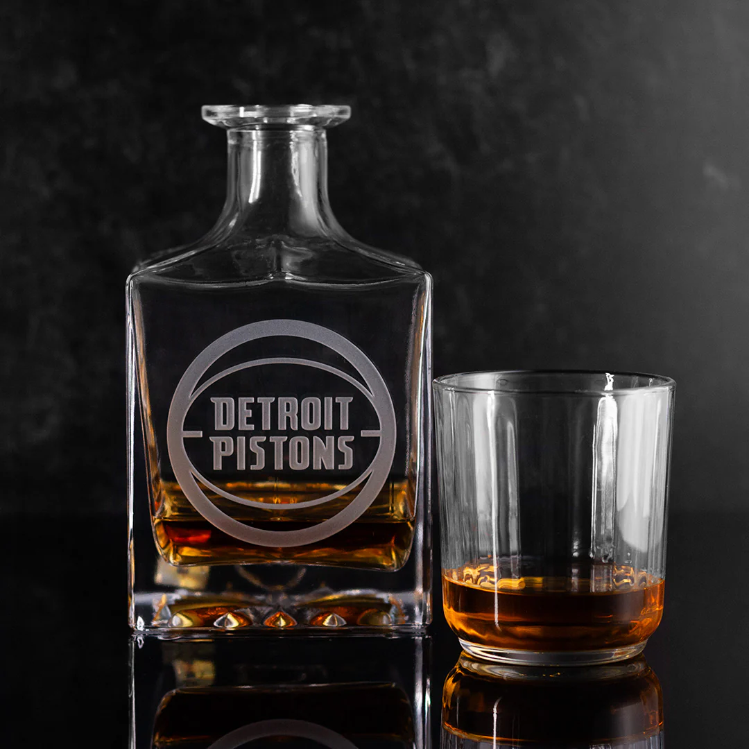 Detroit Pistons Square 1L Decanter - Image 5