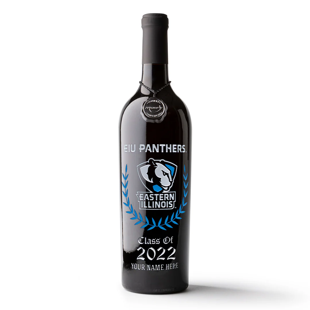 Eastern Illinois Custom Alumni Etched Wine - Image 6