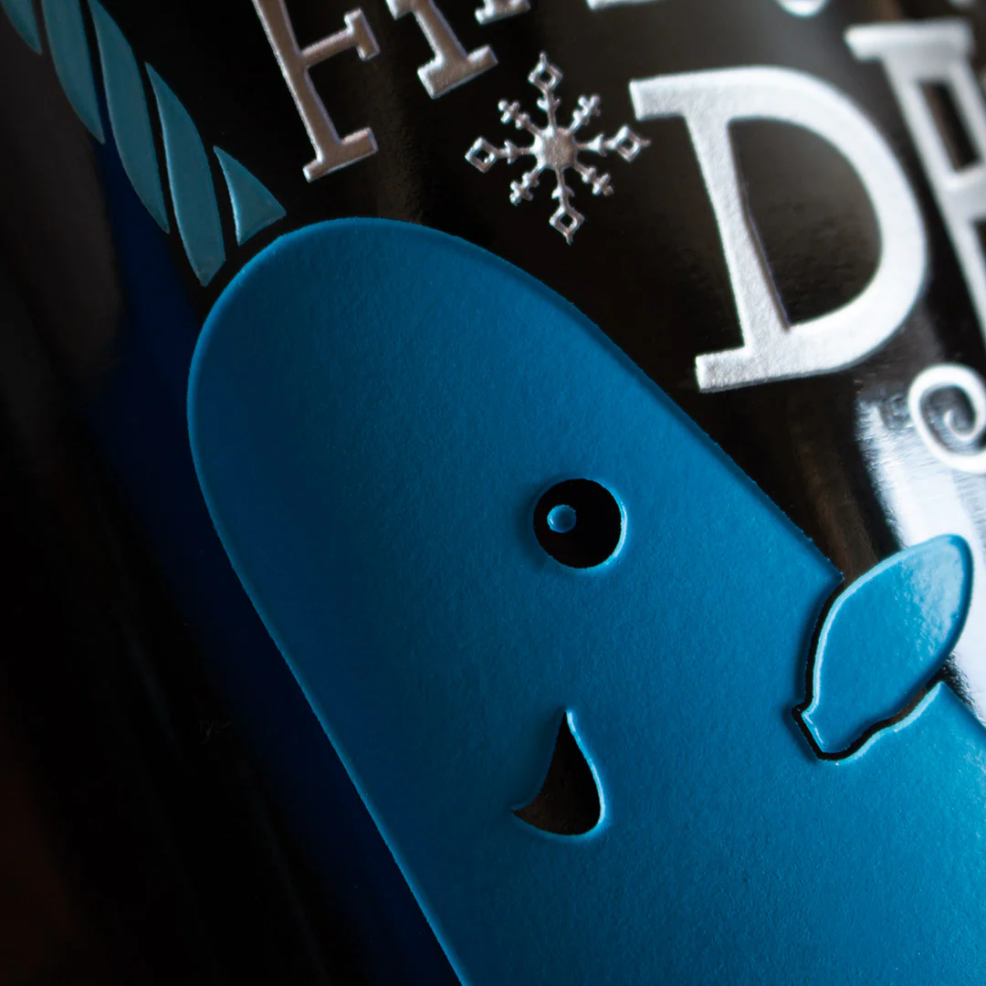 Elf Mr. Narwhal Etched Wine - Image 4