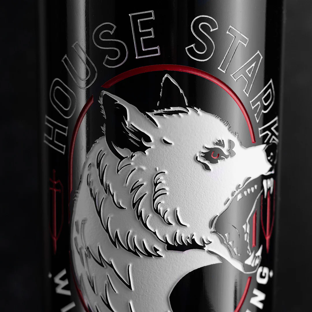 Game of Thrones Ghost Etched Wine - Image 2