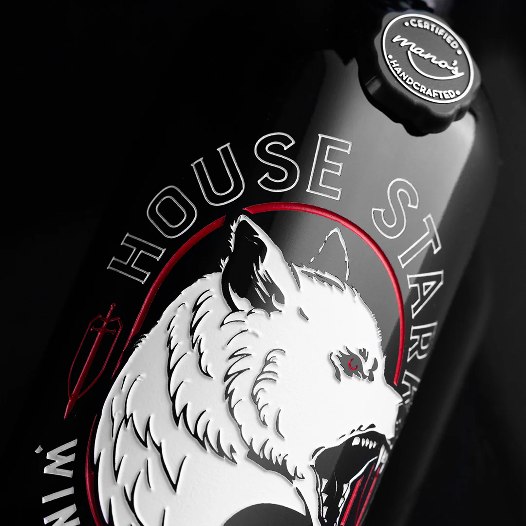 Game of Thrones Ghost Etched Wine - Image 3