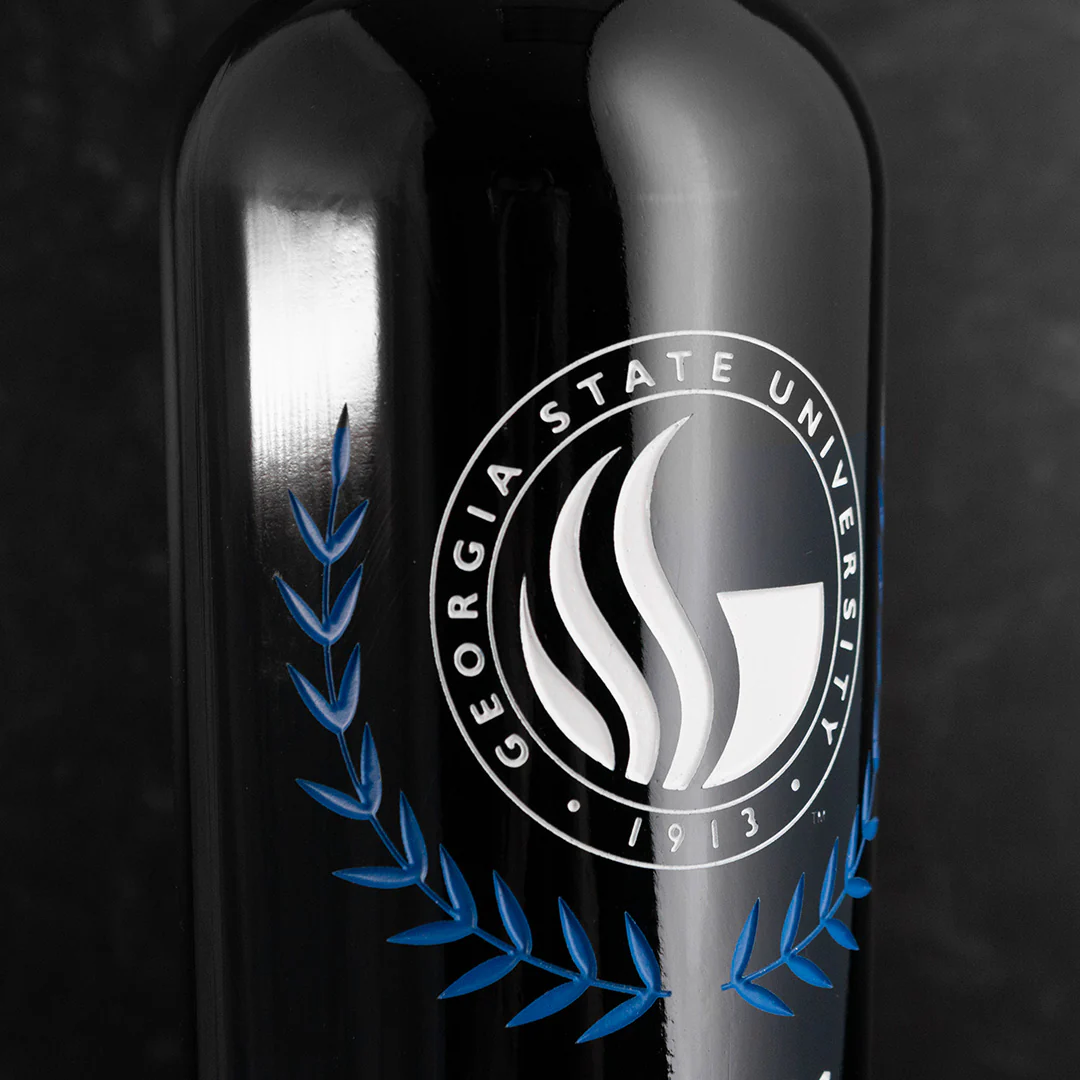 Georgia State Custom Alumni Etched Wine - Image 3