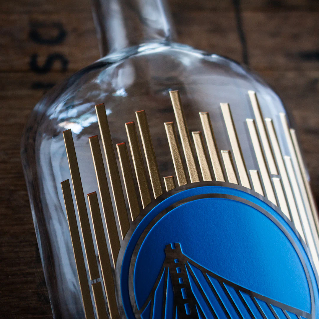 Golden State Warriors Court Decanter - Image 3