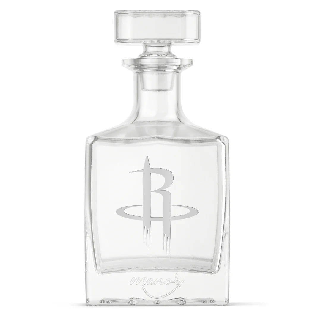 Houston Rockets Square 1L Decanter - Image 2