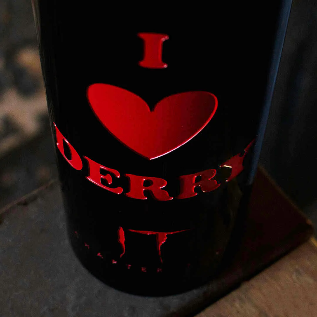 IT Chapter 2 I Heart Derry Etched Wine - Image 4