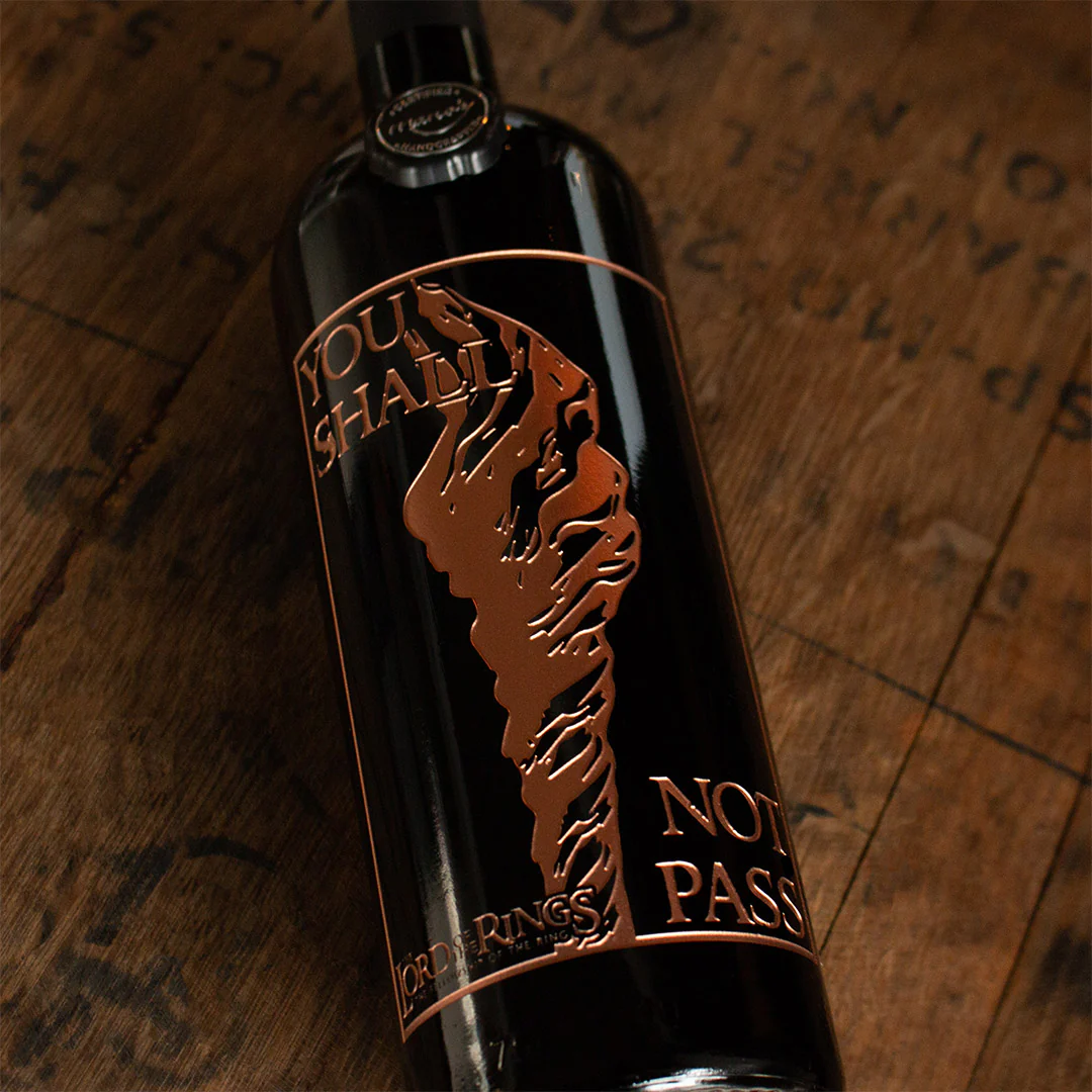 The Lord of the Rings Gandalf the Gray Staff Etched Wine - Image 5