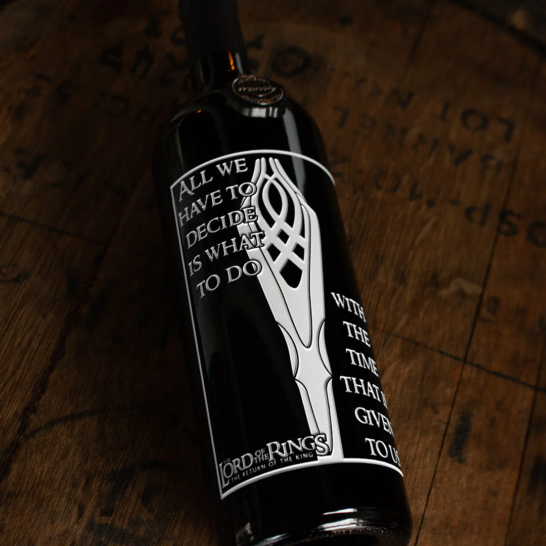 The Lord of the Rings Gandalf the White Staff Etched Wine - Image 5