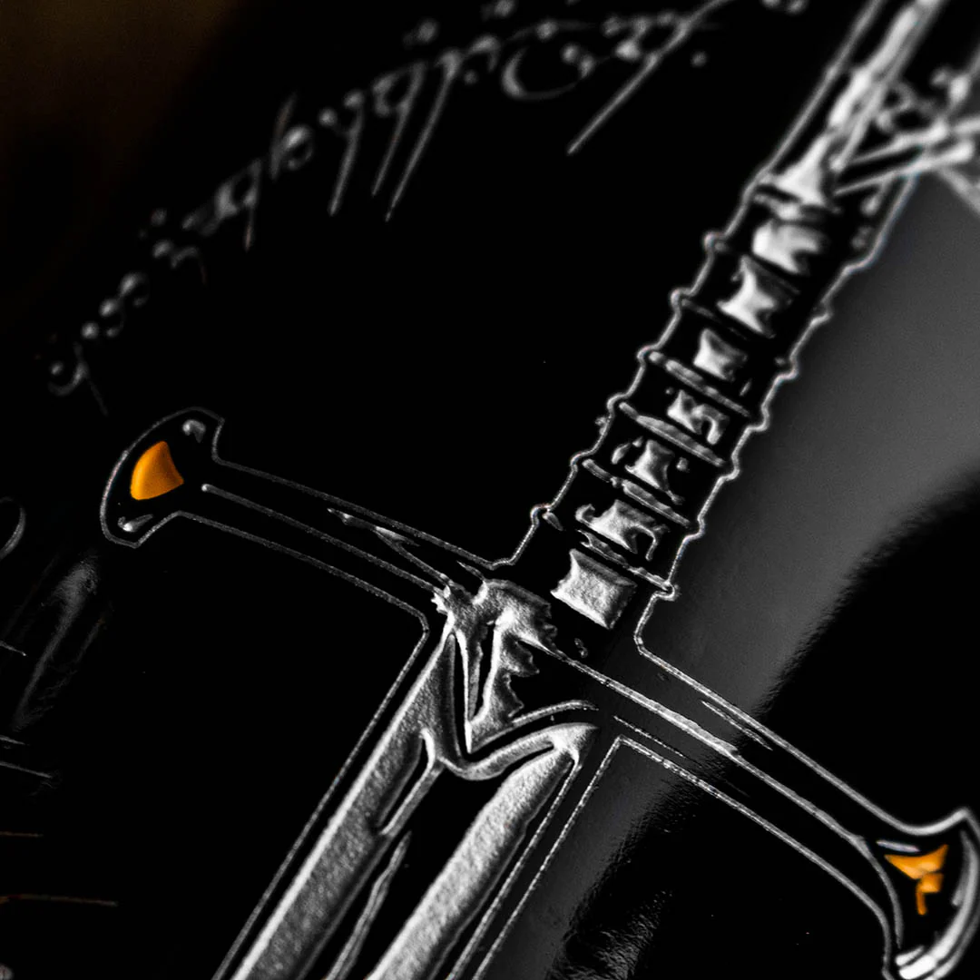 The Lord of the Rings Narsil Etched Wine - Image 7