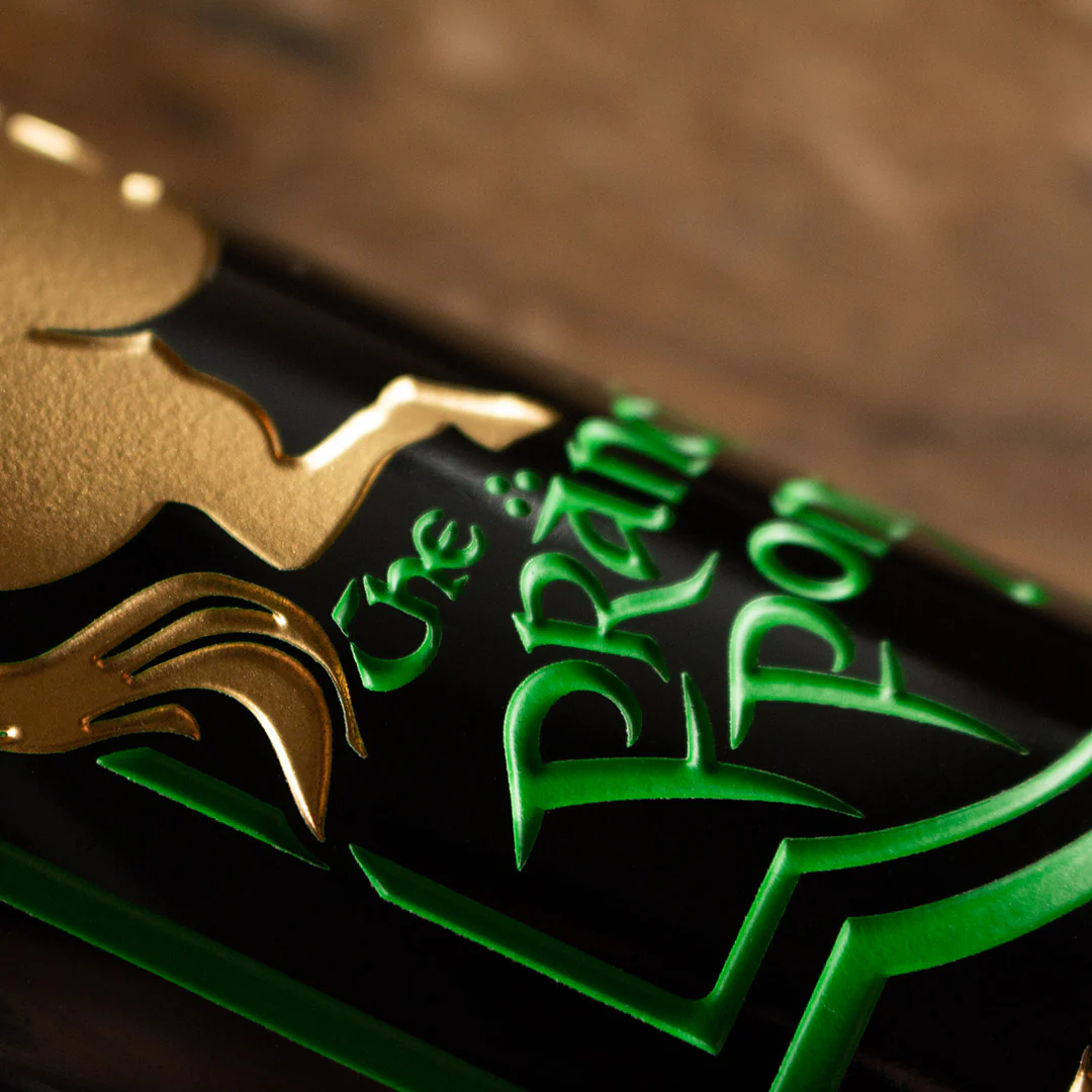 The Lord of the Rings Prancing Pony Etched Wine - Image 4