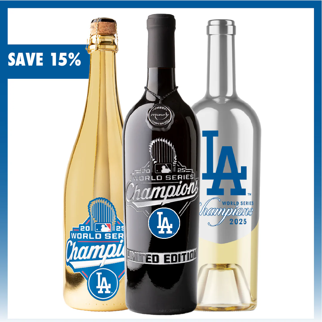 Los Angeles Dodgers 2025 World Series Official Collectors 3 Pack
