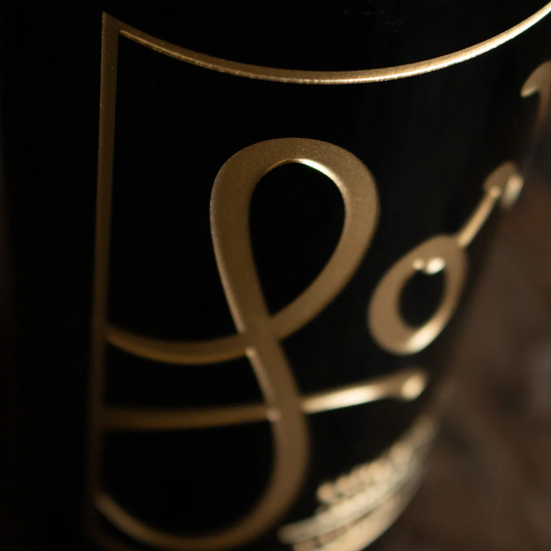Love 50th Anniversary Custom Etched Wine Bottle - Image 4