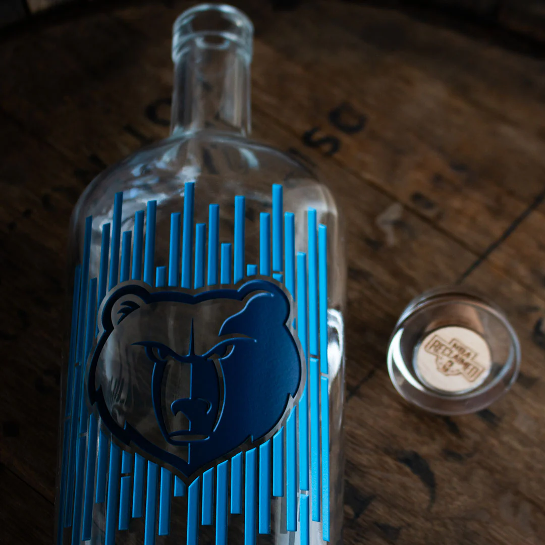 Memphis Grizzlies Court Spirits Decanter - Image 2