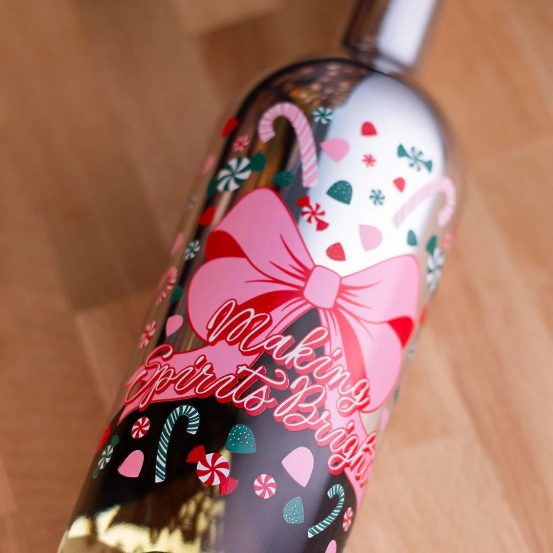 Metallic Dipped Holiday Wine 3 Pack - Image 10