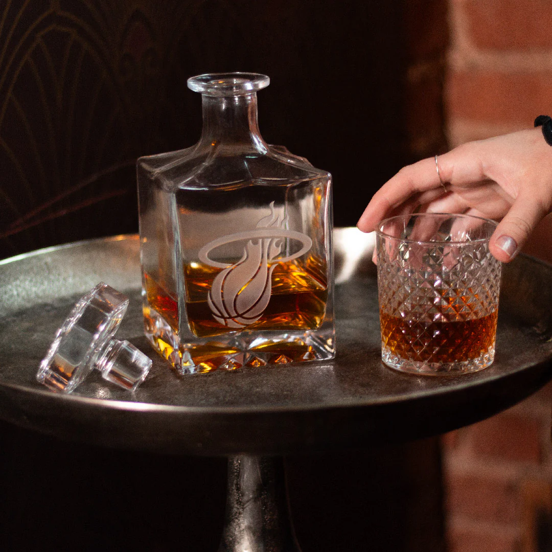 Miami Heat Square 1L Decanter - Image 4