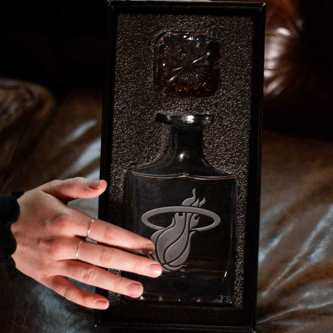 Miami Heat Square 1L Decanter - Image 5