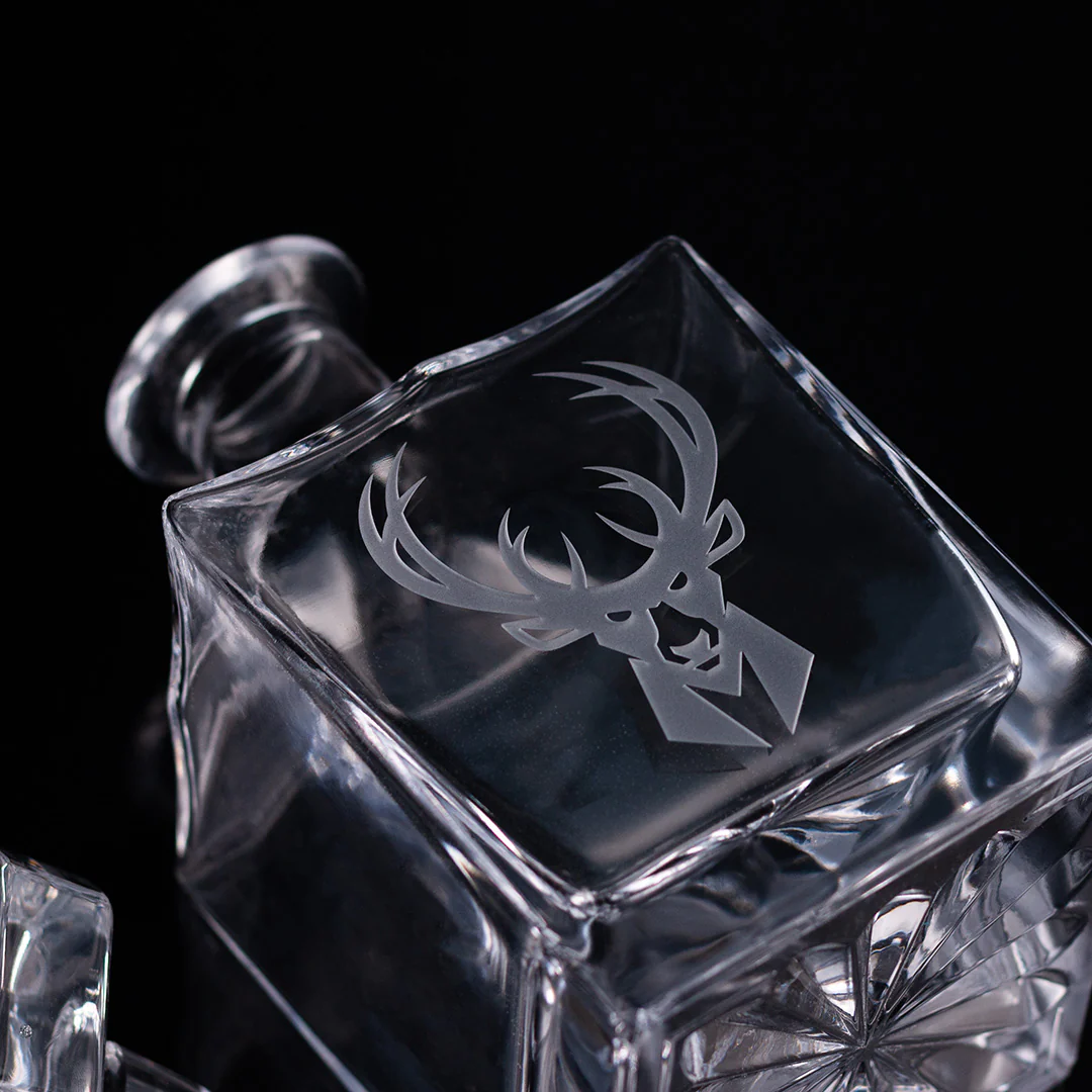 Milwaukee Bucks Square 1L Decanter - Image 4