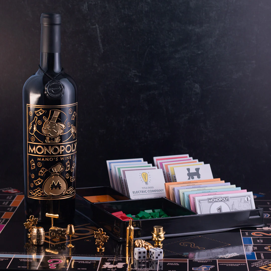 Monopoly Mano's Wine Edition Game and Wine Set - Image 4