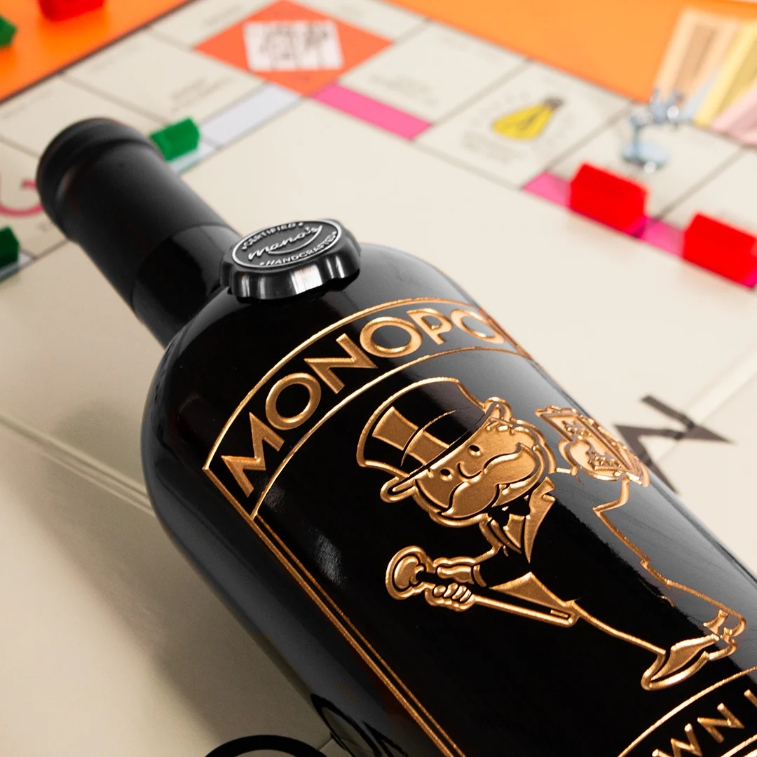Monopoly Own It All Etched Wine - Image 2