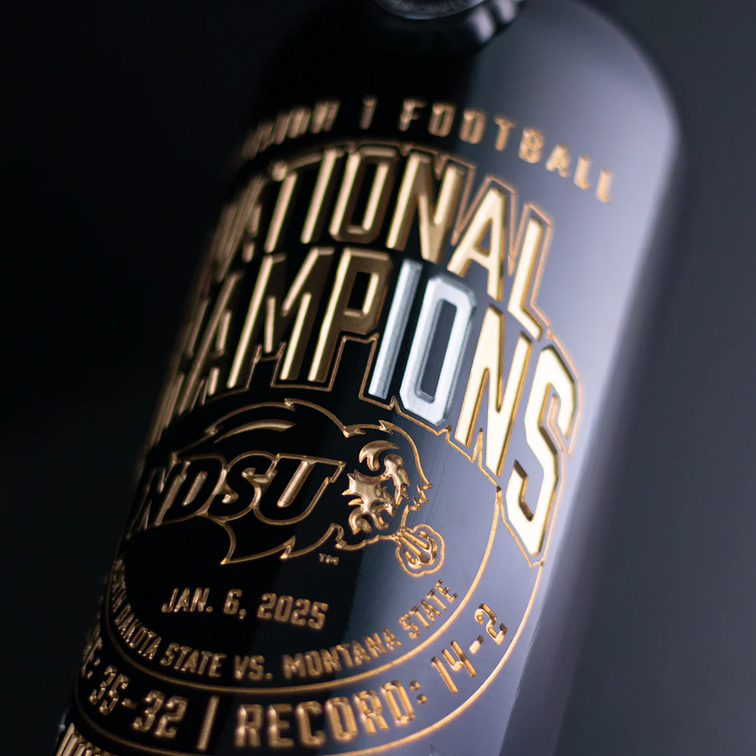 NDSU 2024 National Championship 10x Etched Wine - Image 2