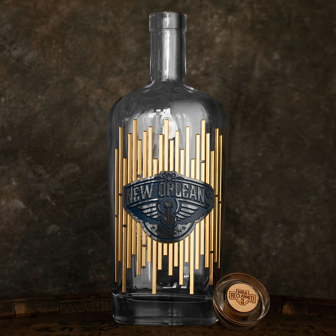 New Orleans Pelicans Court Decanter