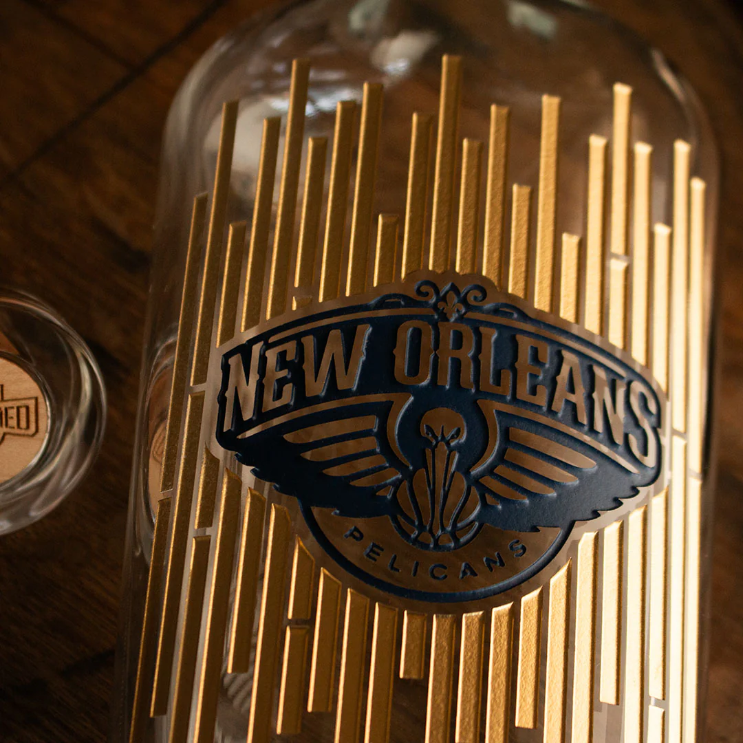 New Orleans Pelicans Court Decanter - Image 2