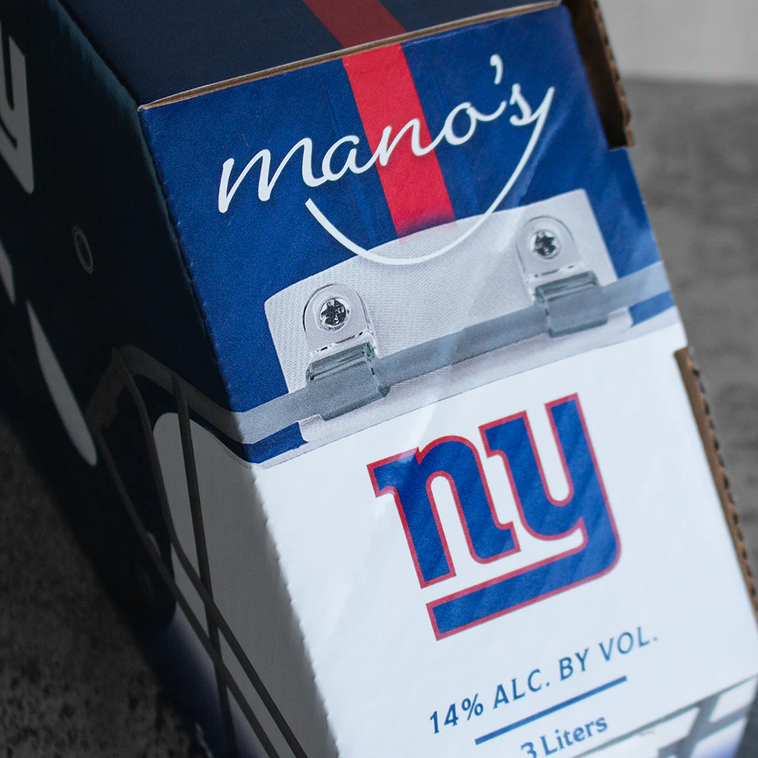 New York Giants Helmet Wine Box - Image 2