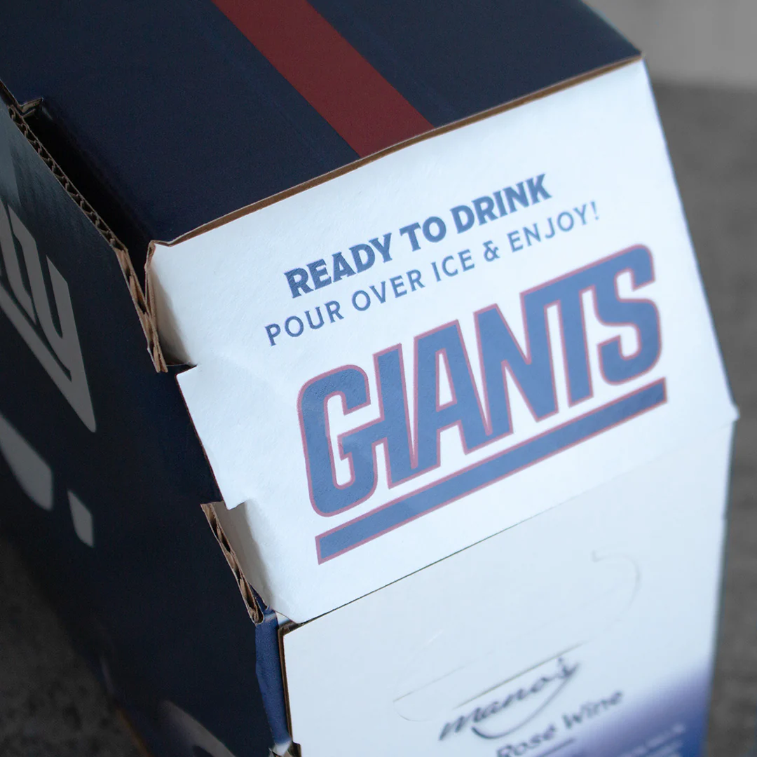 New York Giants Helmet Wine Box - Image 3