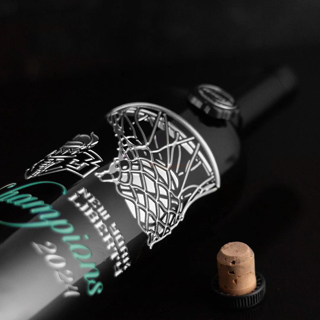 New York Liberty 2024 WNBA Champions Display Bottle - Image 2