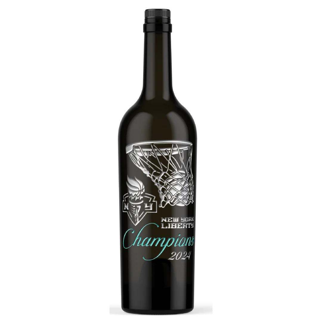 New York Liberty 2024 WNBA Champions Display Bottle - Image 4