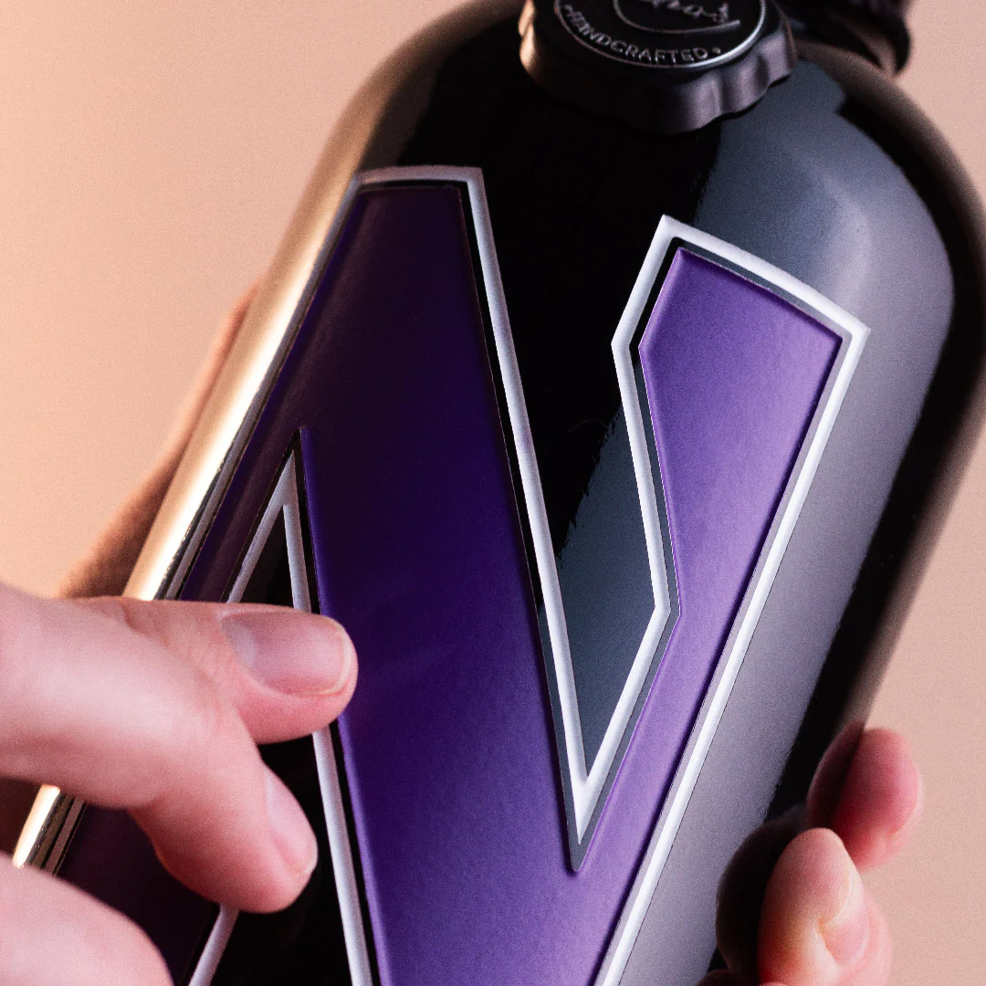 Northwestern University Logo Etched Wine - Image 5