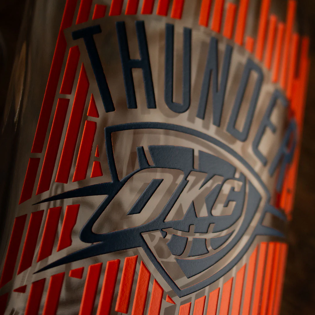Oklahoma City Thunder Court Decanter - Image 8