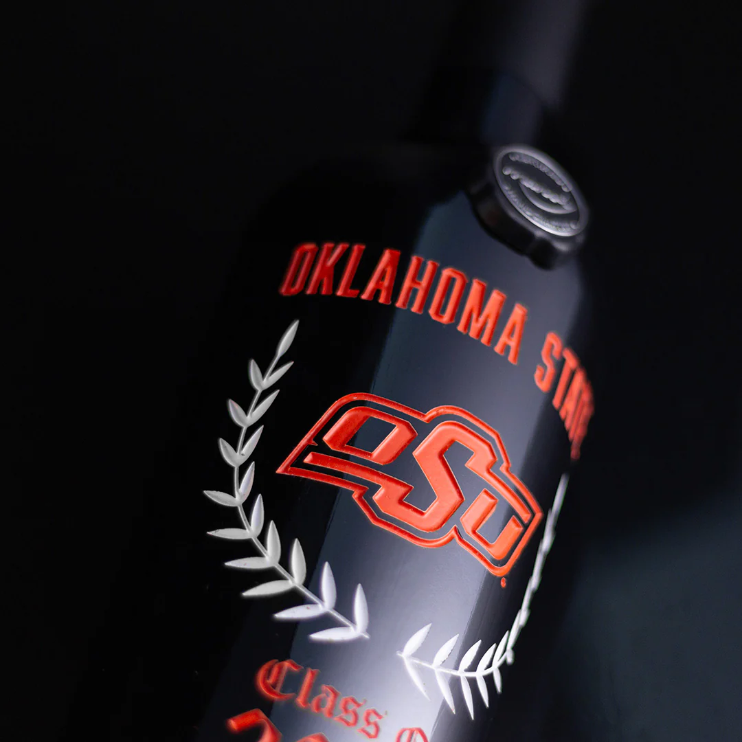 Oklahoma State University Custom Alumni Etched Wine - Image 4