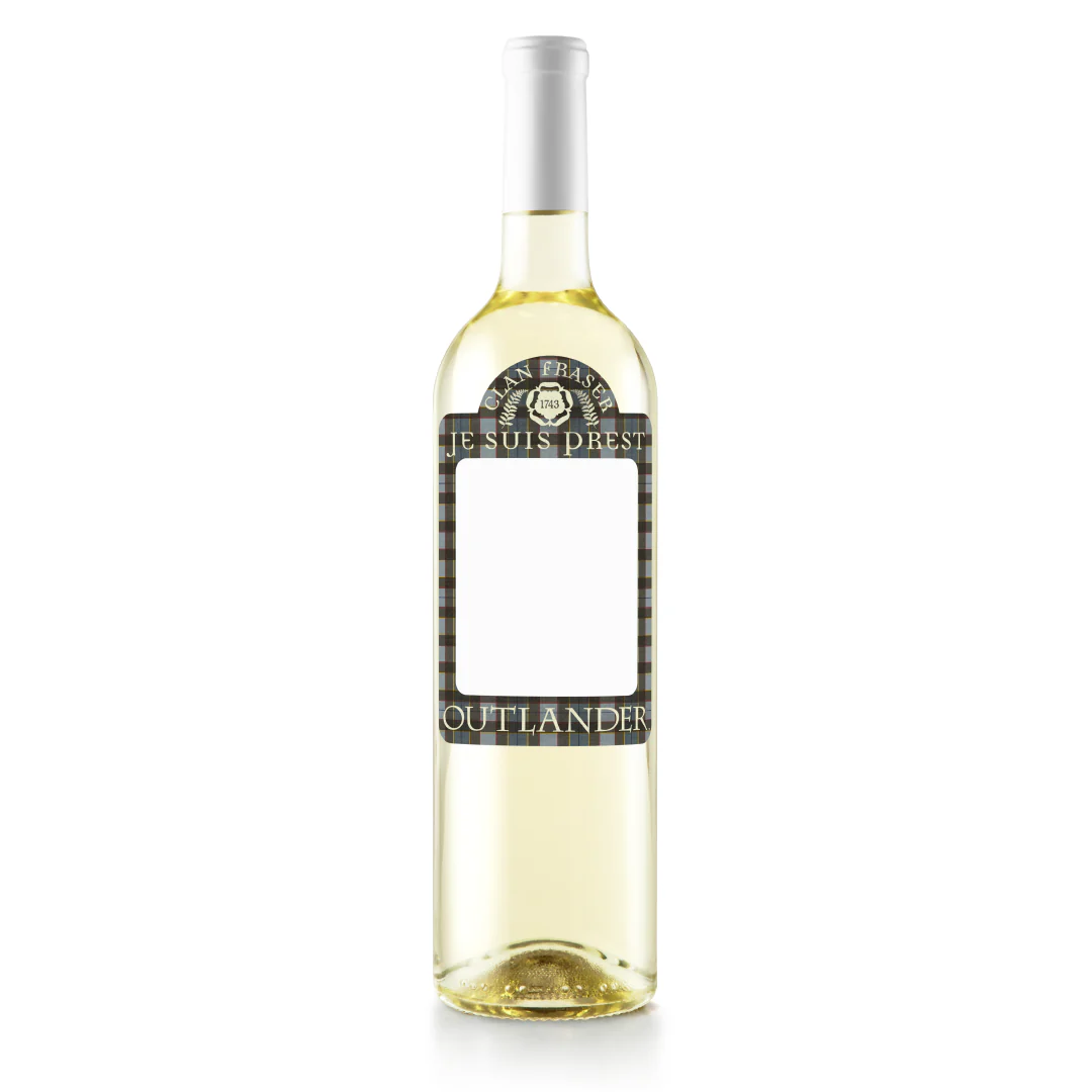 Outlander Fraser Tartan Photo Label Sauvignon Blanc - Image 2